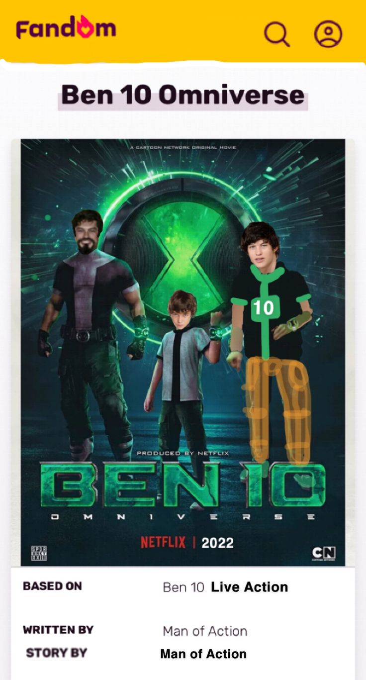 concetta mason add ben 10 omniverse movie photo