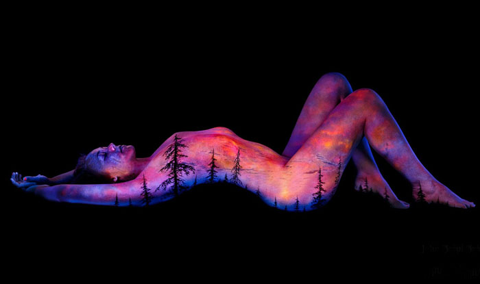 christian dagani add body paint girls tumblr photo