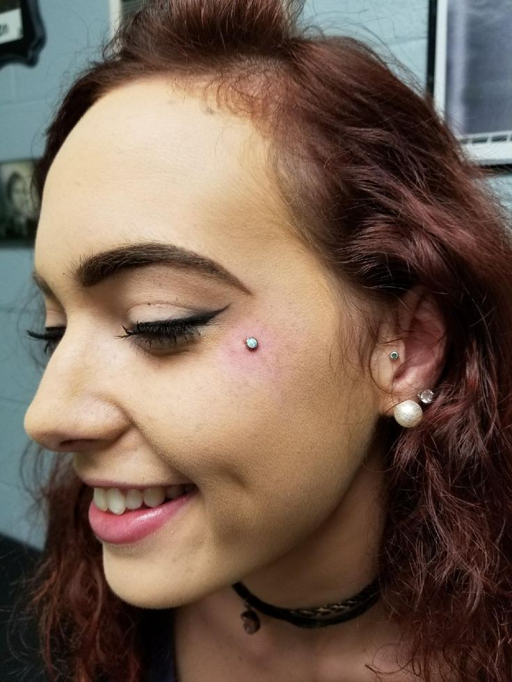 chantal whitmire recommends Cheek Bone Piercing