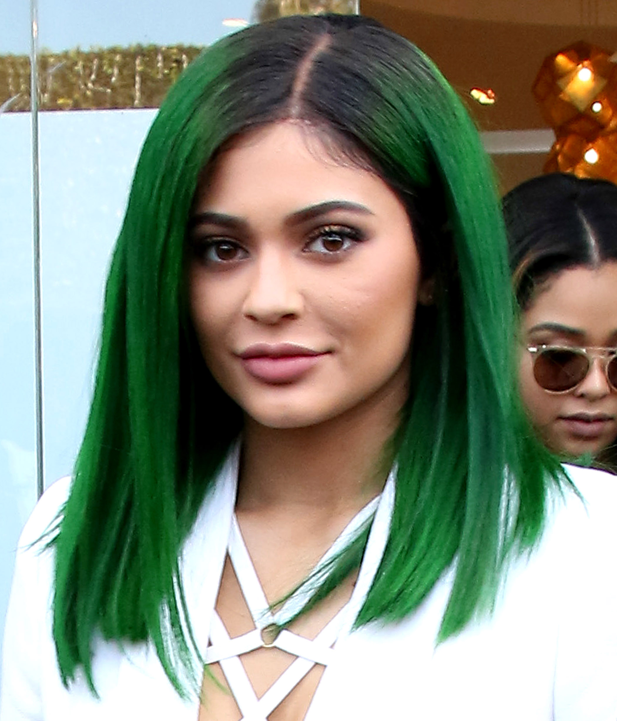 amber torbett add blac chyna green hair photo