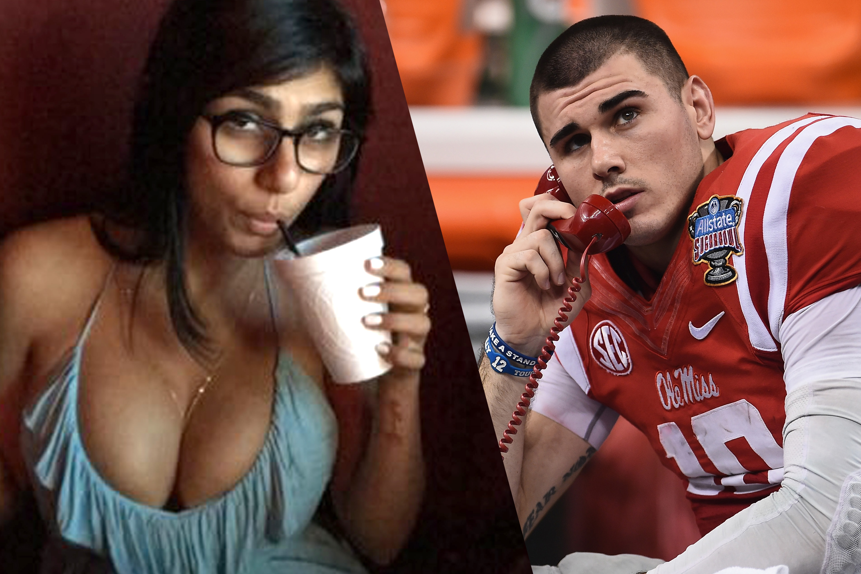 christiana omon recommends Mia Khalifa Football