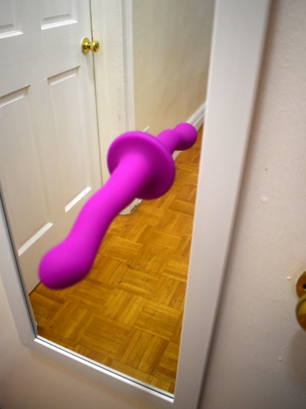 daniel calvin add suction cup dildo mirror photo