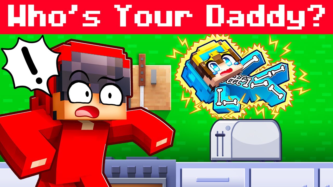 dan aloni share who your daddy in minecraft photos