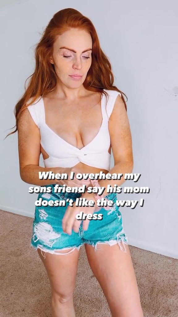 Best of Hot red head mom