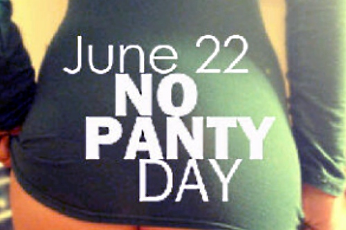 courtney clements recommends national no panty day pic