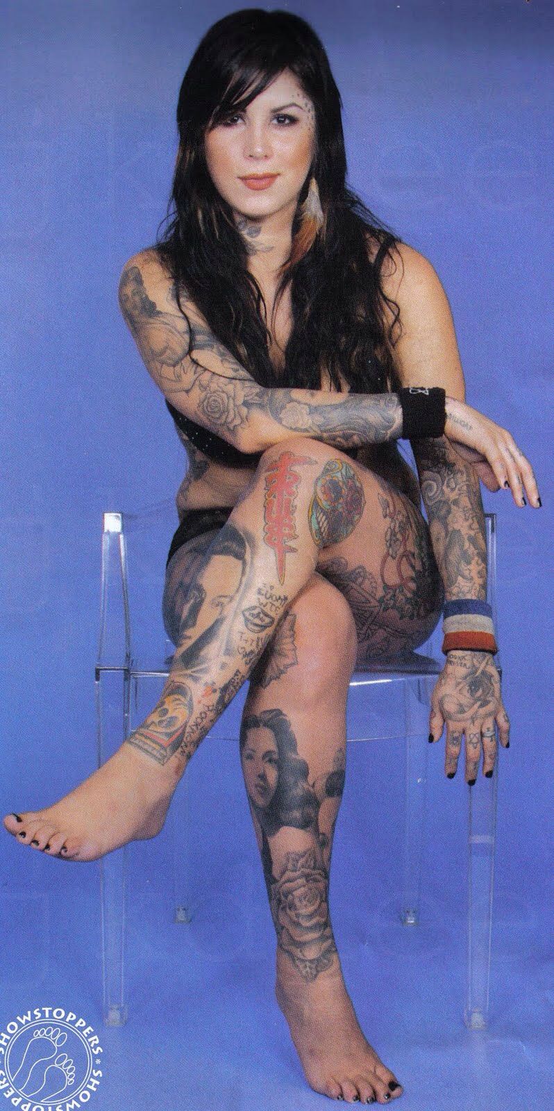 Kat Von D Feet dildo punishment